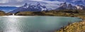 Torres del ÃÂ Paine National Park, maybe one of the nicest places on Earth. Here we can see the `Cuernos del Paine`